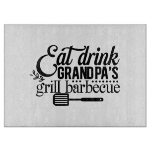 Ät Drink Grandpas Grill Barbeque
