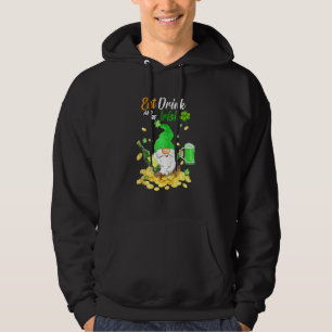 Ät dryck Grönt öl och var iriska Lycklig St Patric Hoodie