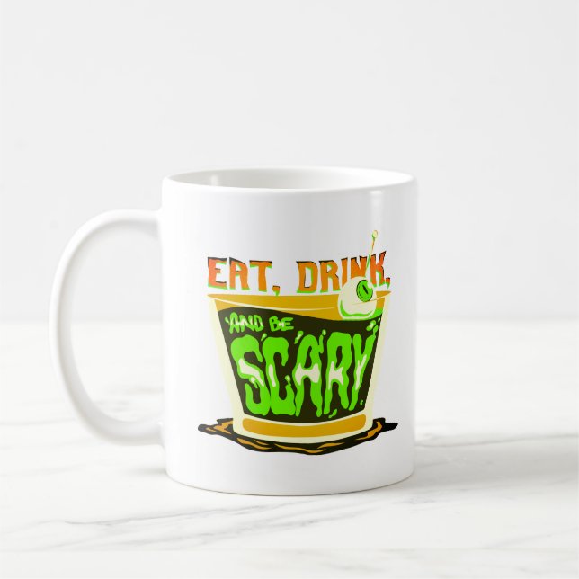 Ät dryck och läsk kaffemugg (Vänster)
