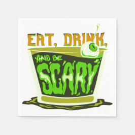 Ät dryck och läsk pappersservett