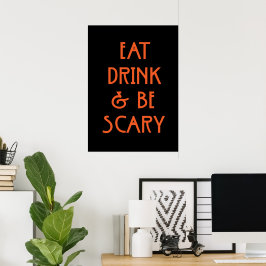 Ät dryck och läsk poster
