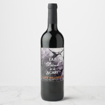 Ät dryck och skal Spindelnät Happy halloween