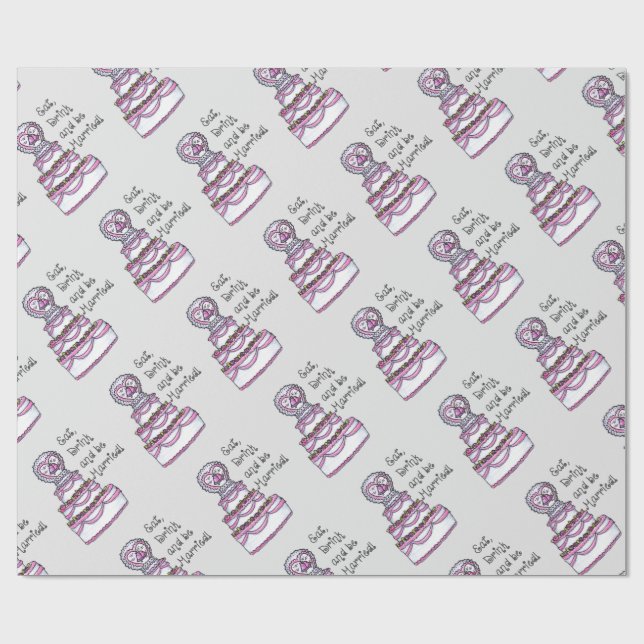 Ät, dryck och torka presentpapper (Platt)