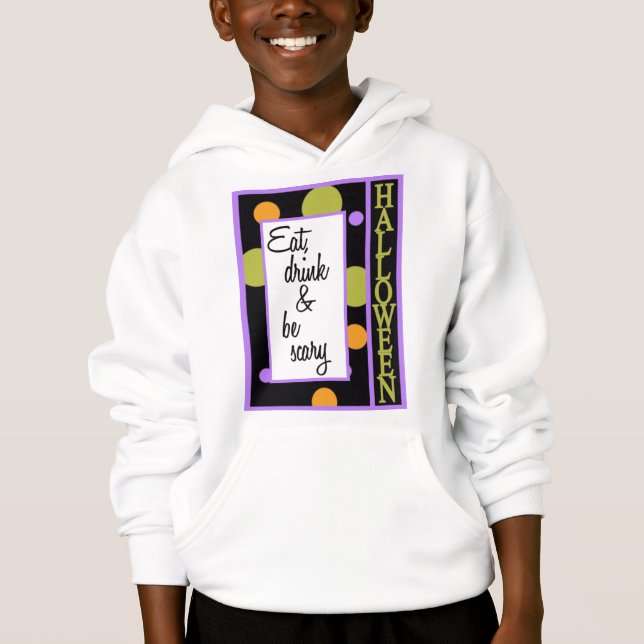 Ät dryck och var försiktig t shirt (Framsida)