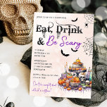 Ät dryck och var scary Halloween fest inbjudningar<br><div class="desc">Ät dryck och var scary Halloween fest inbjudningar</div>