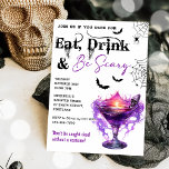 Ät dryck och var scary Halloween fest inbjudningar<br><div class="desc">Ät dryck och var scary Halloween fest inbjudningar</div>