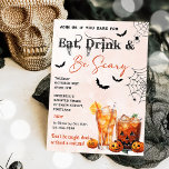 Ät dryck och var scary Halloween fest inbjudningar<br><div class="desc">Ät dryck och var scary Halloween fest inbjudningar</div>