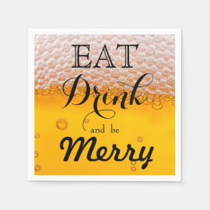 Ät dryck och vara Merry Pappersservett