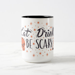Ät dryck och vara Scary Two Tone Coffee Mugg