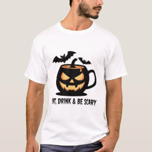 Ät dryck var en vanlig pipett t shirt
