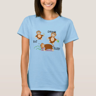 Ät, dryck, viloläge tee shirt