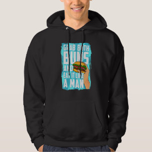 Ät en hamburger, ta både hylsan och äta den som en hoodie
