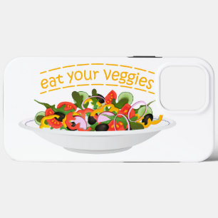 Ät era Veggies Citat färsk salladskål