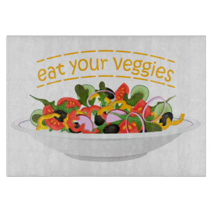Ät era Veggies Citat färsk salladskål