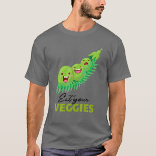 Ät era Veggies Edamame Vegan Vegetable Organic F T Shirt