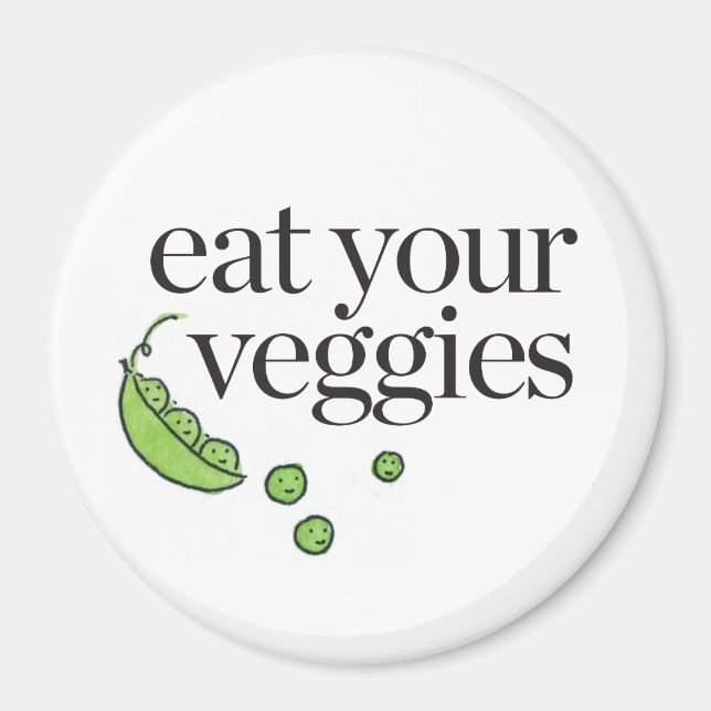 Ät era Veggies Magnet (Framsidan)
