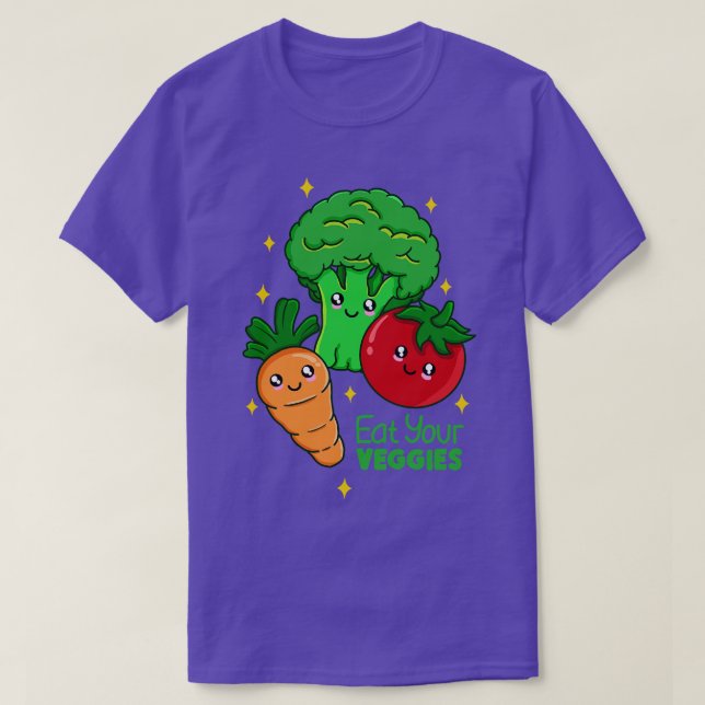 Ät era Veggies T Shirt (Design framsida)