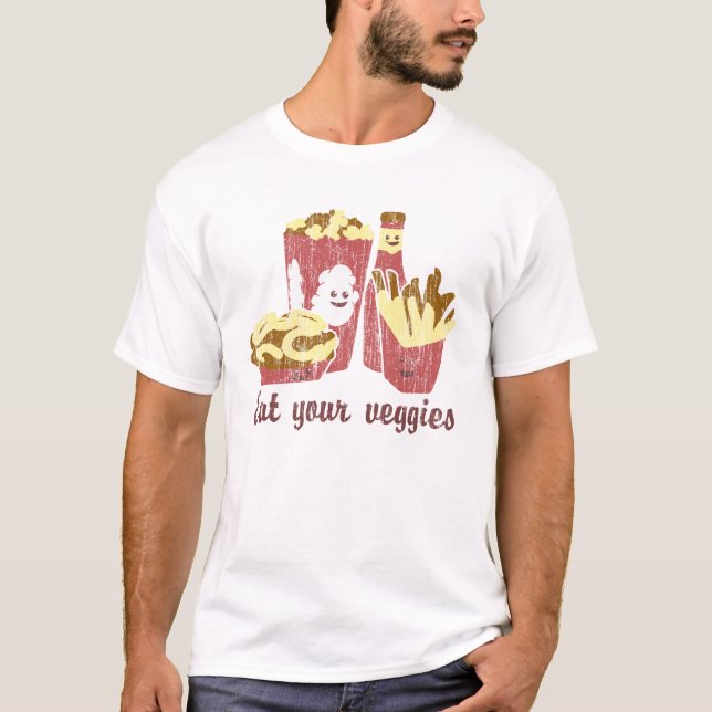 Ät era Veggies Tee (Framsida)