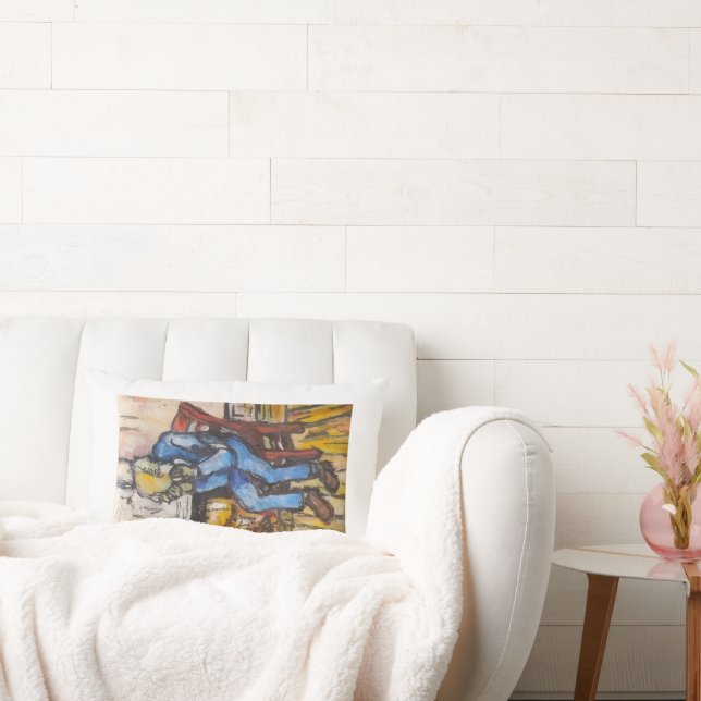 At Eternity's Gate Miniature Painting Lumbarkudde (Soffa)