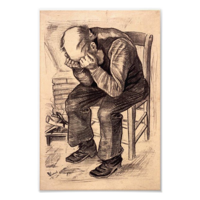 At Eternitys Gate - Van Gogh Fototryck (Framsidan)