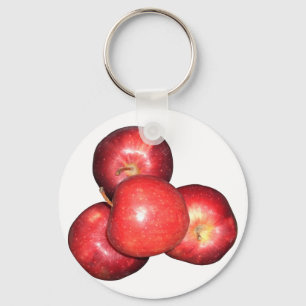 Ät ett äpple och gå till sängs nyckelring