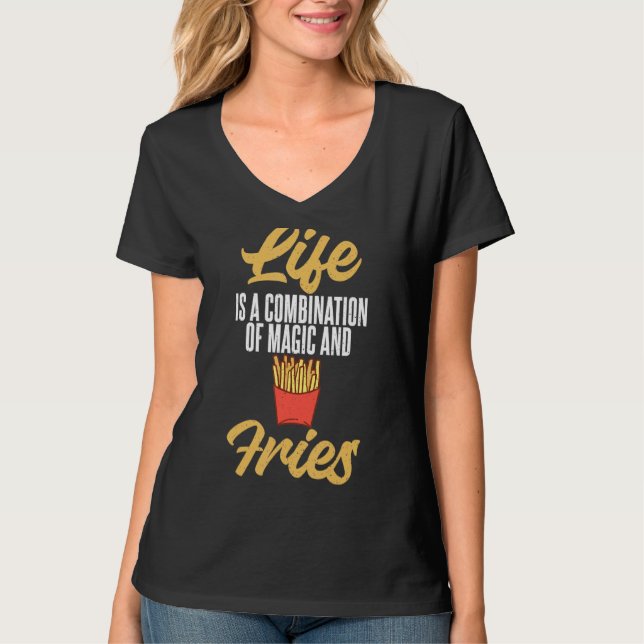 Ät färja För manar och kvinnor T Shirt (Framsida)