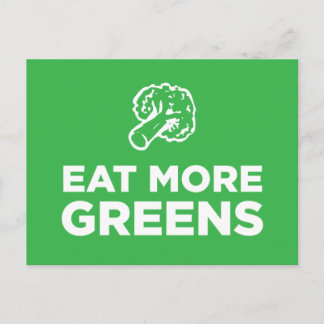 Ät fler Gröntar Vykort