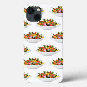 Ät fler plantor färsk sallad-motivationsstämpel