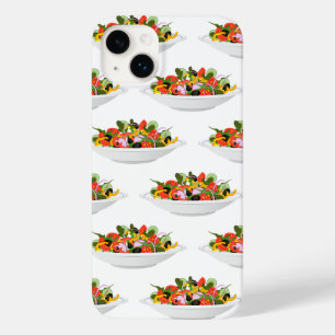 Ät fler plantor färsk sallad-motivationsstämpel
