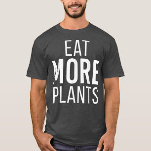 Ät fler växter Ljuny Vegan Vegetarian Vegetable V T Shirt