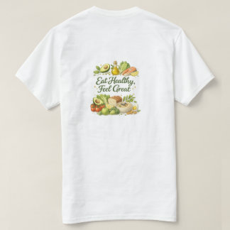 Ät Hälsosamt Känn Dig Stor Hälsosam Basic T-Shirt