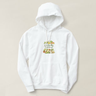 Ät Hälsosamt Känn Dig Stor – Hälsosam Närings-T-Sh Hoodie