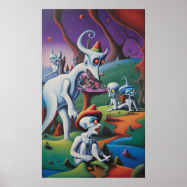 Ät inte konsten, Man - Ken Gage Art Poster