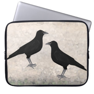Ät Kråka Laptop sleeve