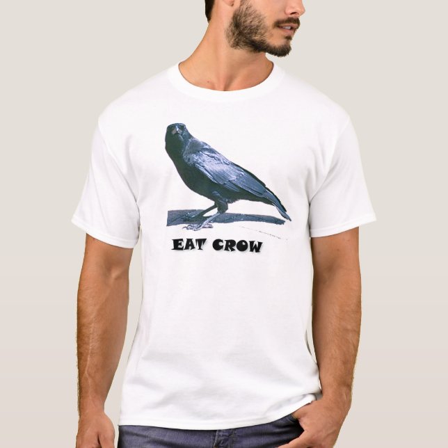 Ät Kråka Tee Shirt (Framsida)