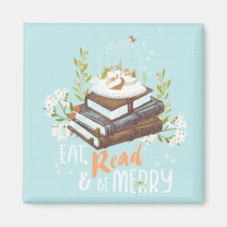 Ät läs och vara Merry 2 Magnet