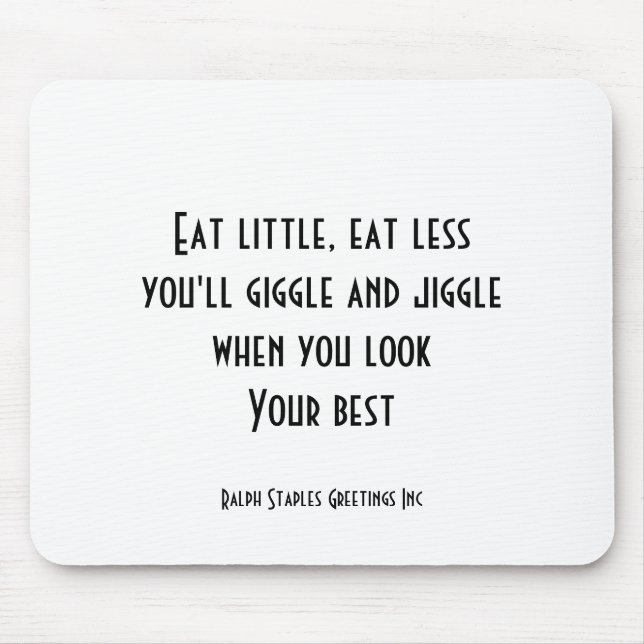 Ät lite musmatta (Framsidan)