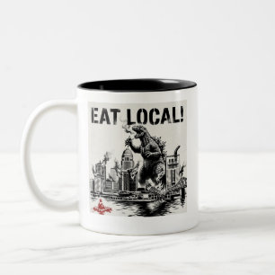 Ät Lokal Louisville Två-Tonad Mugg