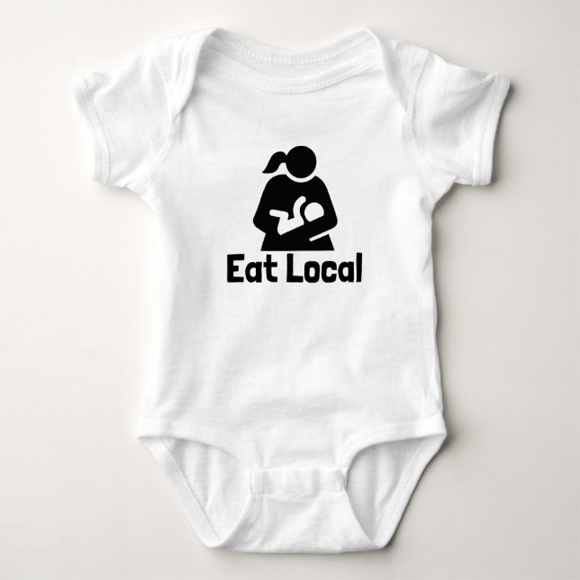 Ät Lokalt T Shirt (Framsida)