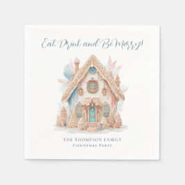 Ät mat, dryck och God jul Pappersservett