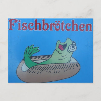 Ät mer fisk! vykort