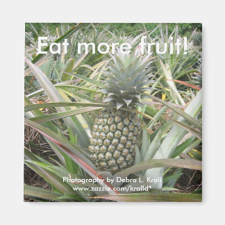 Ät mer frukt! Ananas Magnet