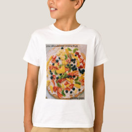 Ät mer fruktkaka Pizza T Shirt