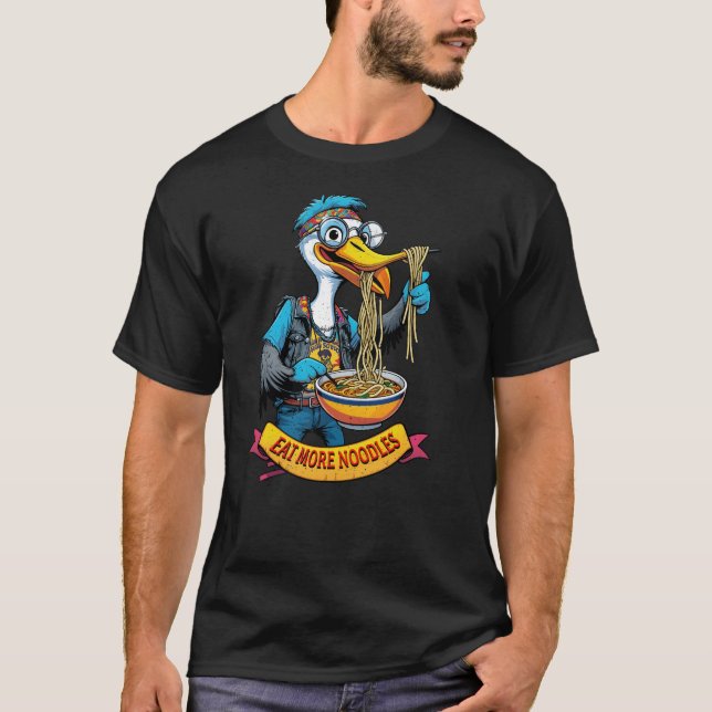 ÄT MER NUDLAR T SHIRT (Framsida)
