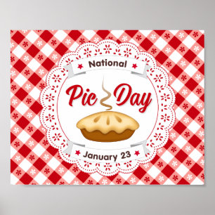 Ät mer Paj på Paj Dag Poster