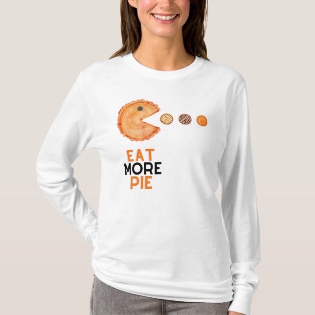 Ät mer Paj Pumpkin, Apple, Pecan T Shirt (Framsida)