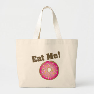 Ät mig! Bag - Rosa Jumbo Tygkasse