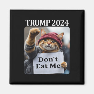 Ät mig inte katter för trumman 2024 1 magnet