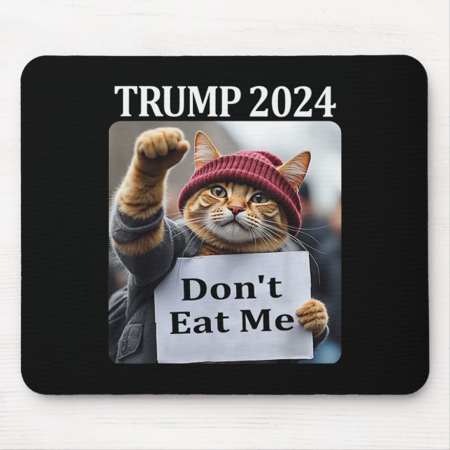 Ät mig inte katter för trumman 2024 1 musmatta (Framsidan)