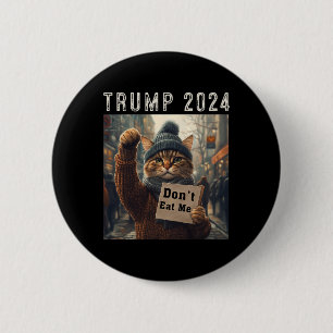 Ät mig inte katter för trumman 2024 knapp